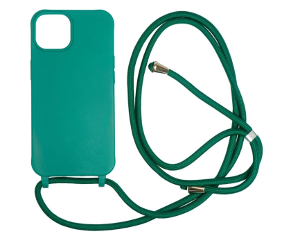 Etui do telefonów Mobile Origin Lanyard Case do iPhone 14 dark green